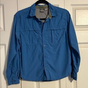 White Sierra Women's Ace Button Up Shirt Outdoor Hiking Sun Protection Large